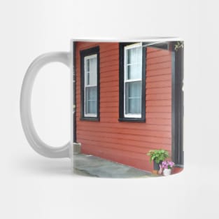 Cold Spring, NY - Street With Red Building Mug